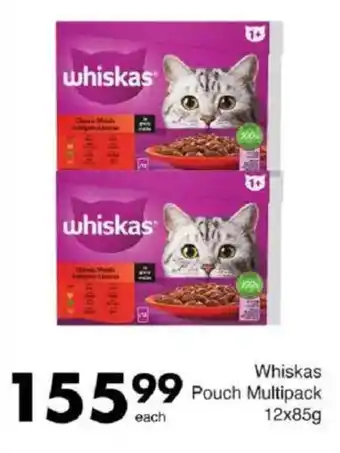 Save Whiskas Pouch Multipack offer