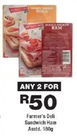 OK urban Farmer's Deli Sandwich Ham Asstd. offer