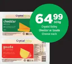 OK urban Crystal Valley Cheddar or Gouda Cheese offer