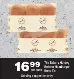 OK urban The Bakery Hotdog Rolls or Hamburger Buns offer