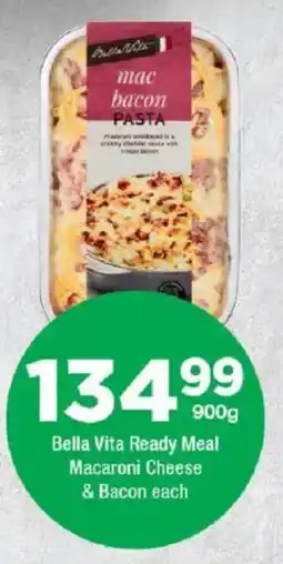 OK urban Bella Vita Ready Meal Macaroni Cheese & Bacon offer