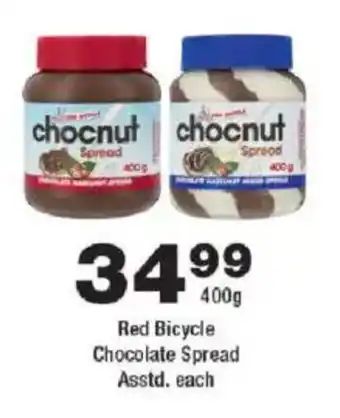 Red Bicycle Chocolate Spread Asstd.