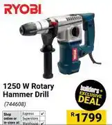 Builders Warehouse Ryobi 1250W Rotary Hammer Drill 744608 offer