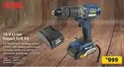 Builders Warehouse Ryobi 18VLi-Ion Impact Drill Kit 771613 offer