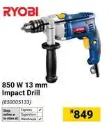 Builders Warehouse Ryobi 850W 13mm Impact Drill 850005133 offer