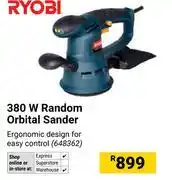 Builders Warehouse Ryobi 380W Random Orbital Sander 648362 offer