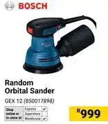 Builders Warehouse Bosch Orbital Sander GEX12 offer