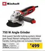 Builders Warehouse Einhell 750W Angle Grinder 784285 offer