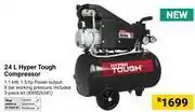 Builders Warehouse Hyper Tough 24L Compressor offer