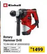 Builders Warehouse Einhell Rotary Hammer Drill TC-RH 8004F 850000853 offer