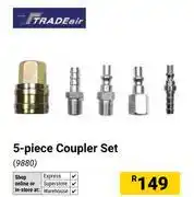 Builders Warehouse Tradeair 5 Piece Coupler Set offer
