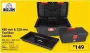 Builders Warehouse Big Jim 480mm & 320mm Tool Box Combo offer