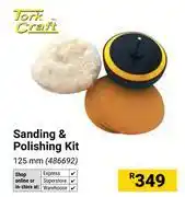 Builders Warehouse Tork Craft Sanding & Polishing Kit 125mm offer