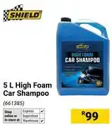 Builders Warehouse Shield 5L High Foam Car Shampoo offer