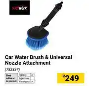 Builders Warehouse Auto Work Car Water Brush & Universal Nozzle Attachment offer
