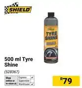 Builders Warehouse Shield 500ml Tyre Shine offer