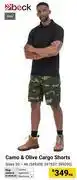 Builders Warehouse Beck Camo & Olive Cargo Shorts-Each offer
