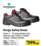 Builders Warehouse Bata Industries konga Safety Boots-Per Pair offer