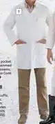Builders Warehouse Beck Dust Coat (White/Royal) offer