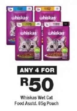 OK urban Whiskas Wet Cat Food Asstd. Pouch offer