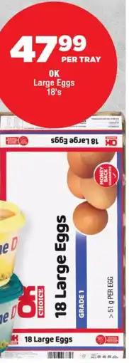 OK Foods OK Large Eggs offer