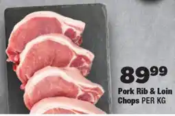 OK Foods Pork Rib & Loin Chops offer