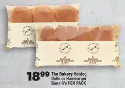 OK Foods The Bakery Hotdog Rolls or Hamburger Buns offer