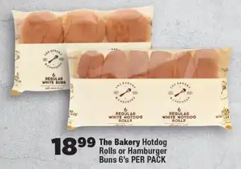 OK Foods The Bakery Hotdog Rolls or Hamburger Buns offer