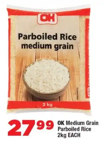 OK Foods OK Medium Grain Parboiled Rice offer