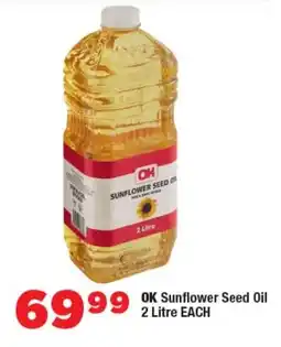 OK Foods OK Sunflower Seed Oil offer