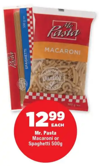 OK Foods Mr. Pasta Macaroni or Spaghetti offer