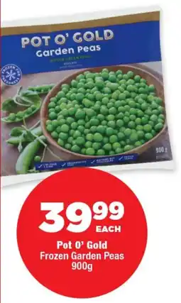OK Foods Pot O' Gold Frozen Garden Peas offer