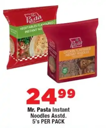OK Foods Mr. Pasta Instant Noodles Asstd. offer