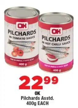 OK Foods OK Pilchards Asstd. offer