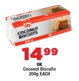 OK Foods OK Coconut Biscuits offer