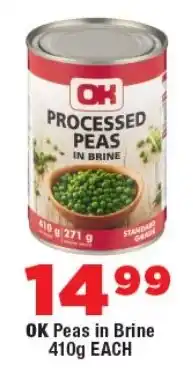 OK Foods OK Peas in Brine offer