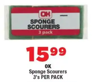 OK Foods OK Sponge Scourers offer
