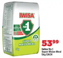 OK Foods Iwisa No.1 Super Maize Meal offer