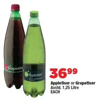 OK Foods Appletiser or Grapetiser Asstd. offer
