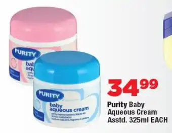 OK Foods Purity Baby Aqueous Cream Asstd. offer