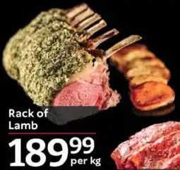 Oxford Freshmarket Rack of Lamb offer
