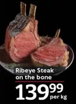 Oxford Freshmarket Ribeye Steak on the bone offer