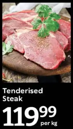 Oxford Freshmarket Tenderised Steak offer