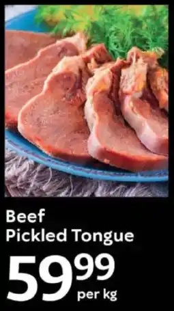 Oxford Freshmarket Beef Pickled Tongue offer
