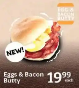 Oxford Freshmarket Eggs & Bacon Butty offer