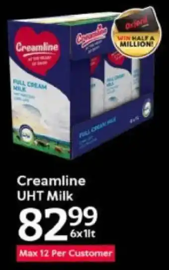 Oxford Freshmarket Creamline UHT Milk offer