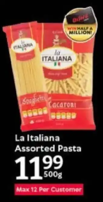 Oxford Freshmarket La Italiana Assorted Pasta offer