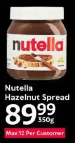 Oxford Freshmarket Nutella Hazelnut Spread offer