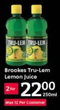 Oxford Freshmarket Brookes Tru-Lem Lemon Juice offer