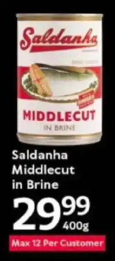 Oxford Freshmarket Saldanha Middlecut in Brine offer
